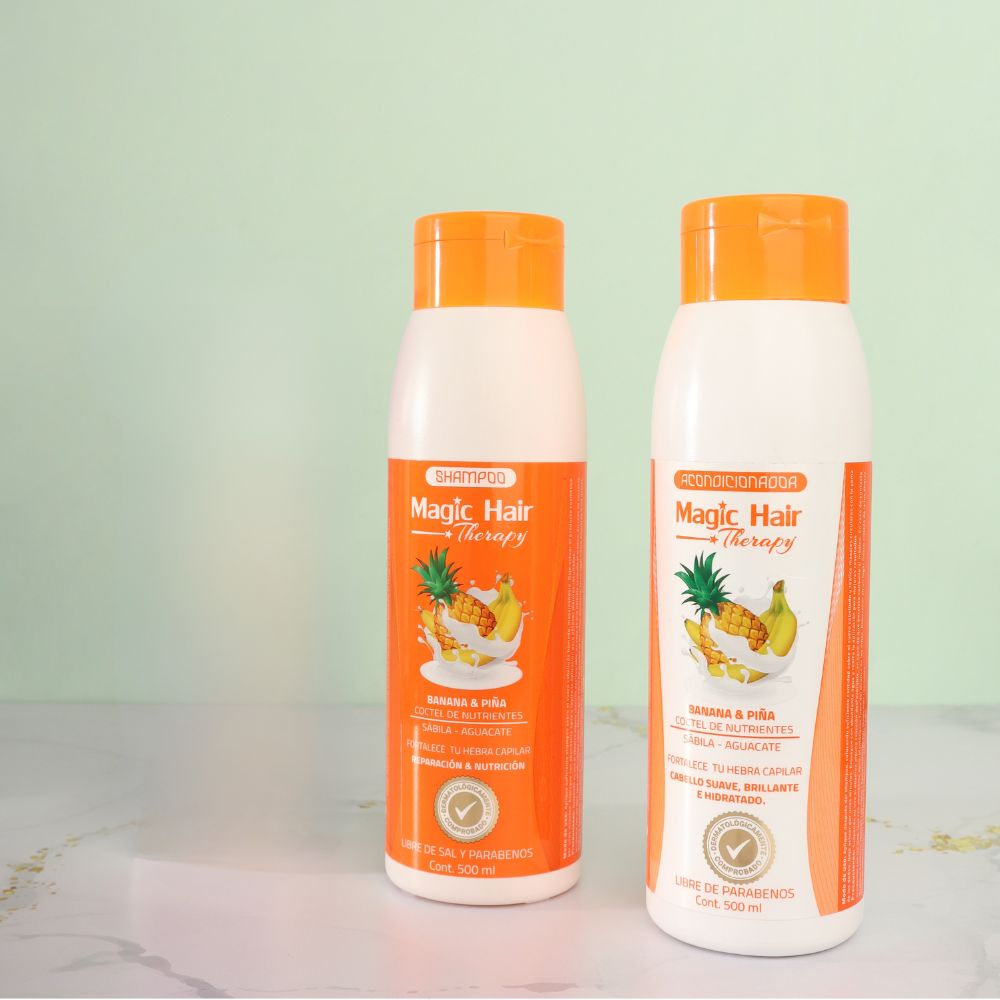 Magic Hair Anti-Hair Loss Shampoo and Magic Hair Anti-Hair Loss Conditioner (2 pack)