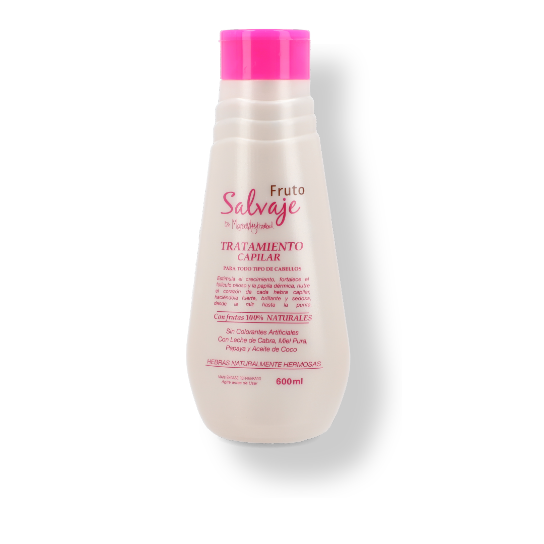 Fruto Salvaje Tratamiento Capilar Con Aceite De Coco x 600ml