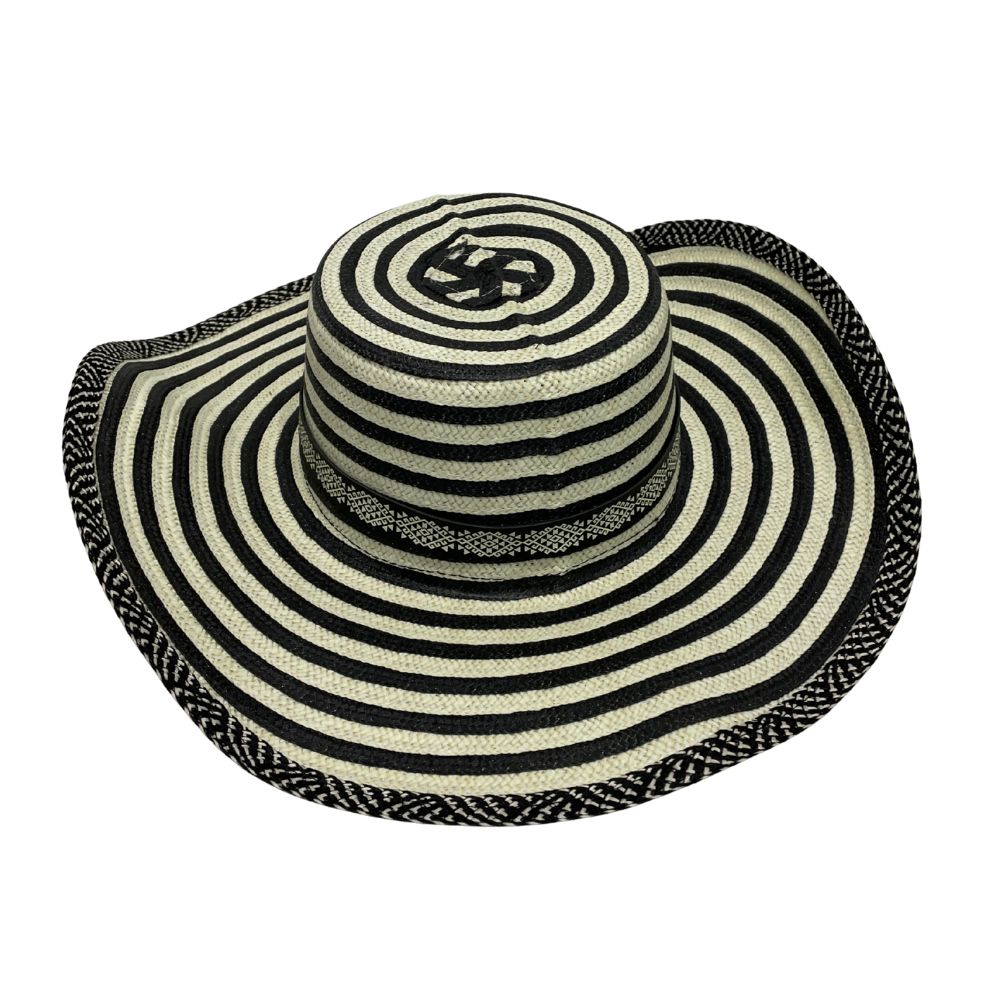 Sombrero Vueltiao Colombiano hecho con nailon poliester