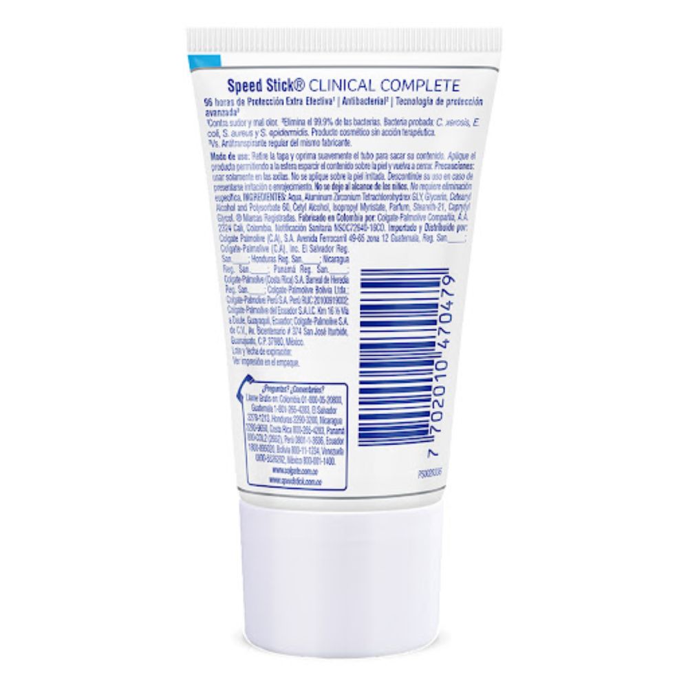 Speed Stick Desodorante Clinical Practitubo X 30 Gr