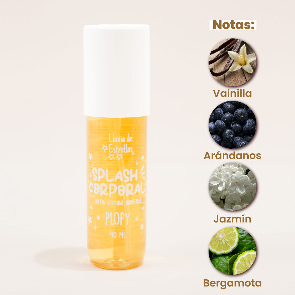LLUVIA DE ESTRELLAS SPLASH CORPORAL PLOPY 90ml