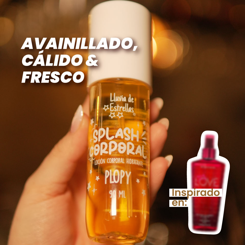 LLUVIA DE ESTRELLAS SPLASH CORPORAL PLOPY 90ml