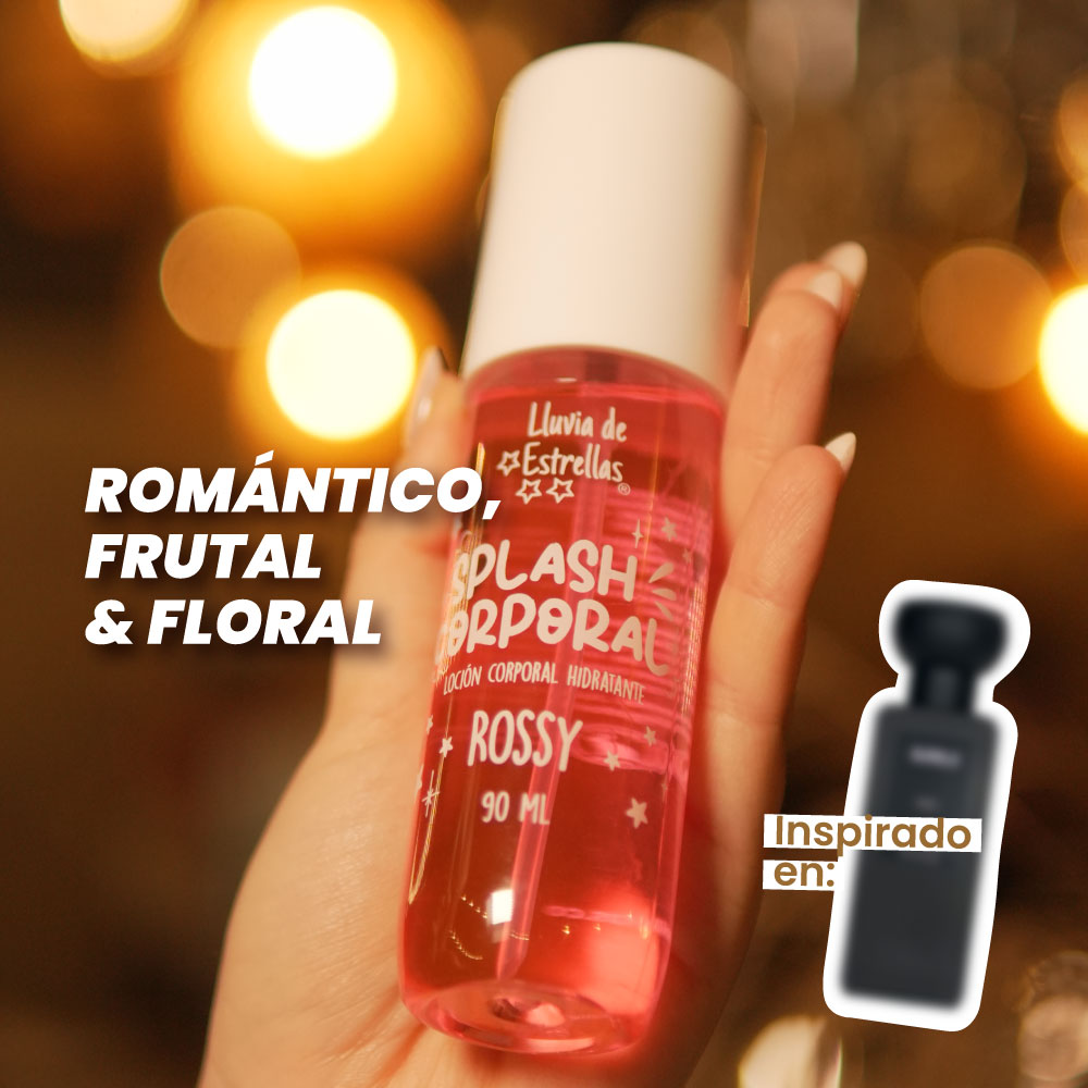 LLUVIA DE ESTRELLAS SPLASH CORPORAL ROSSY 90ml