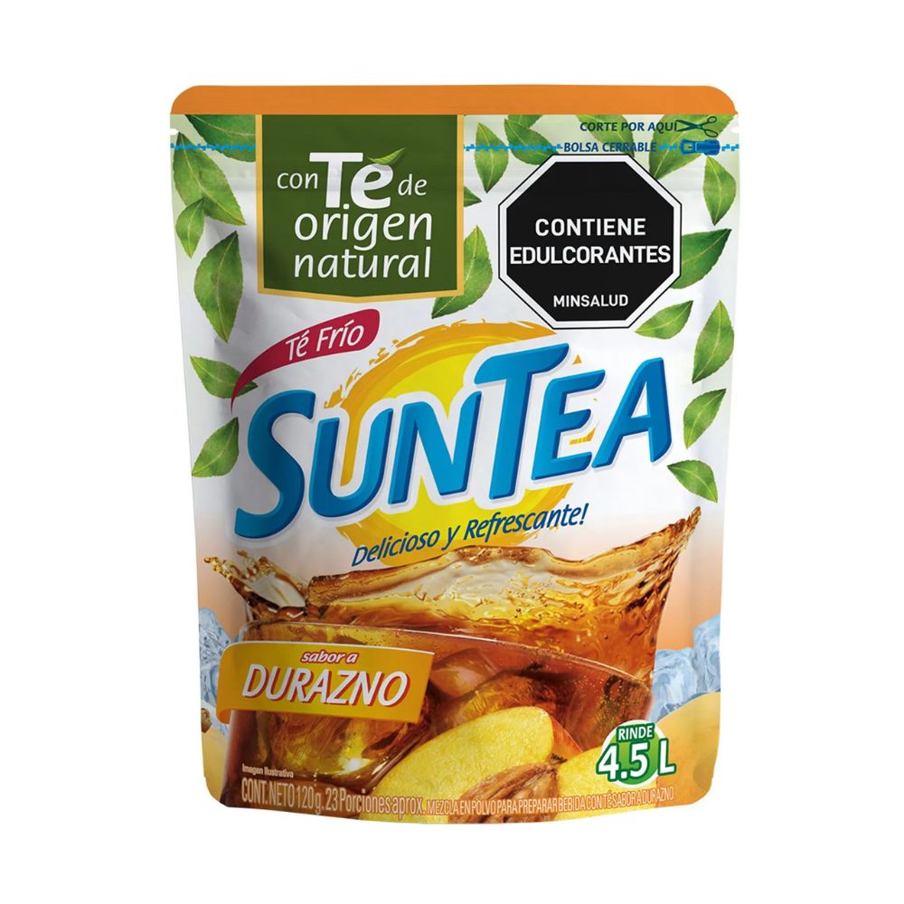 SUNTEA ICED TEA 218G 4.5L PEACH
