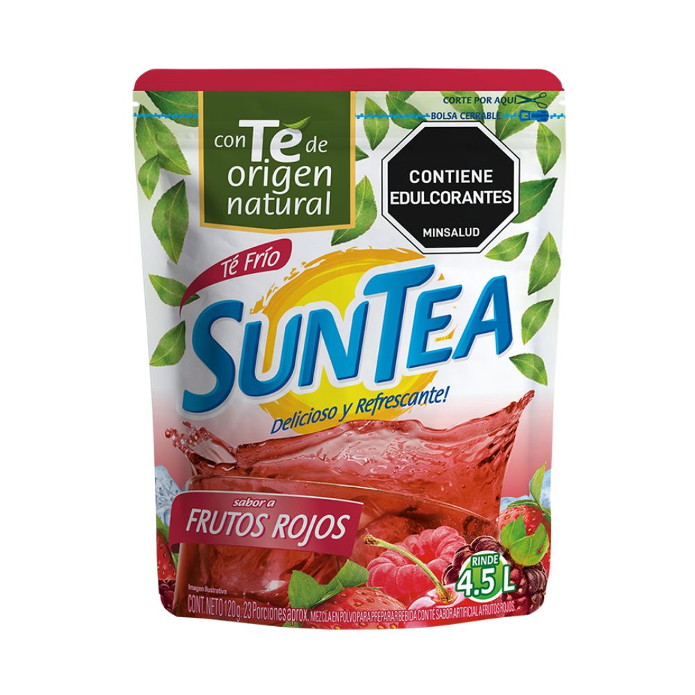 SUNTEA ICED TEA 218G 4.5L RED BERRIES