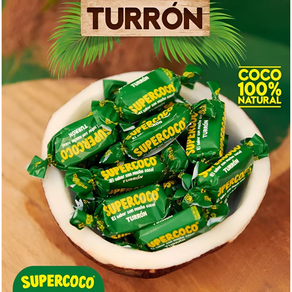 Turron Supercoco - 500g x 100 unid Snack