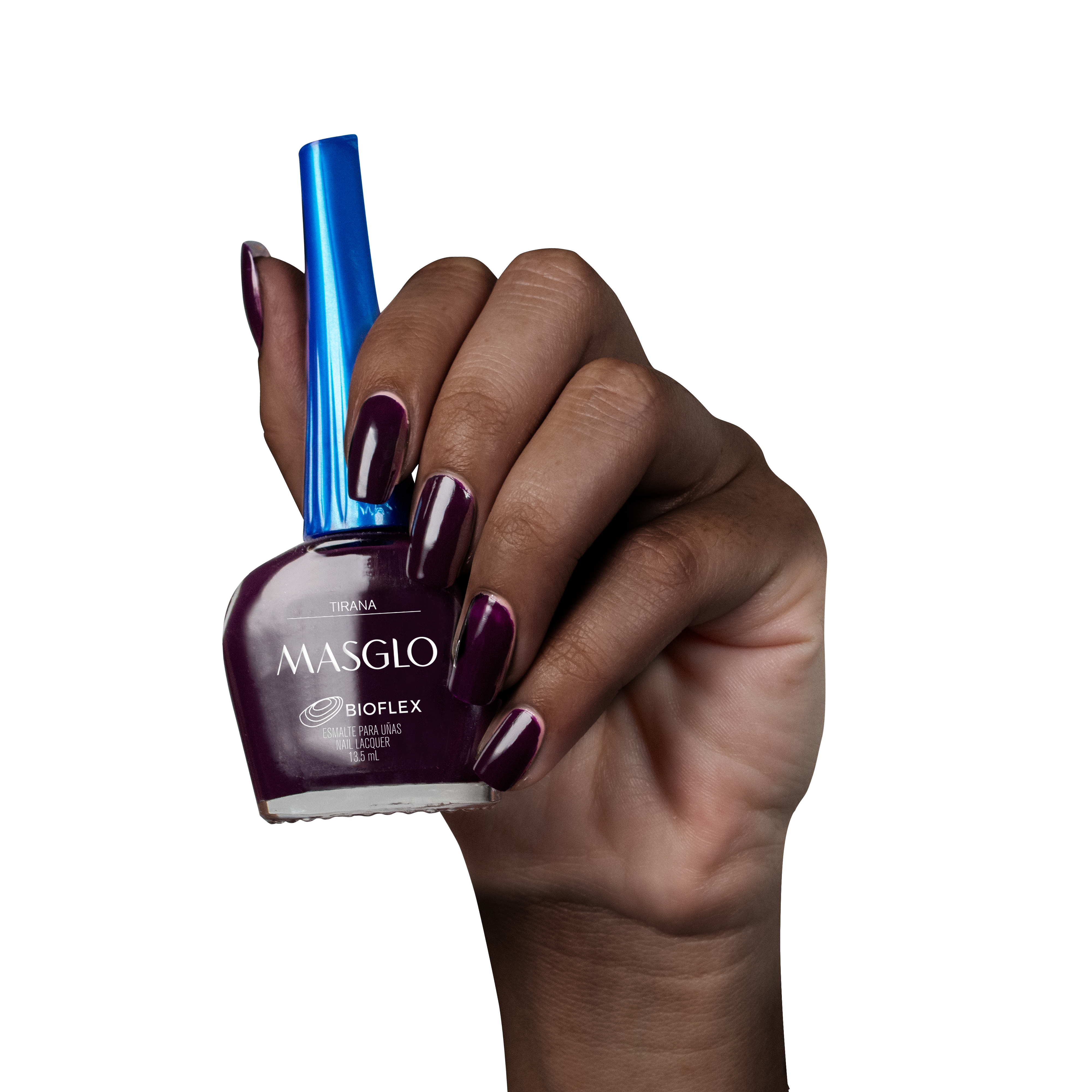 TIRANA - ESMALTE TRADICIONAL CREMOSO MASGLO 13,5 ML - GAMA MORADO
