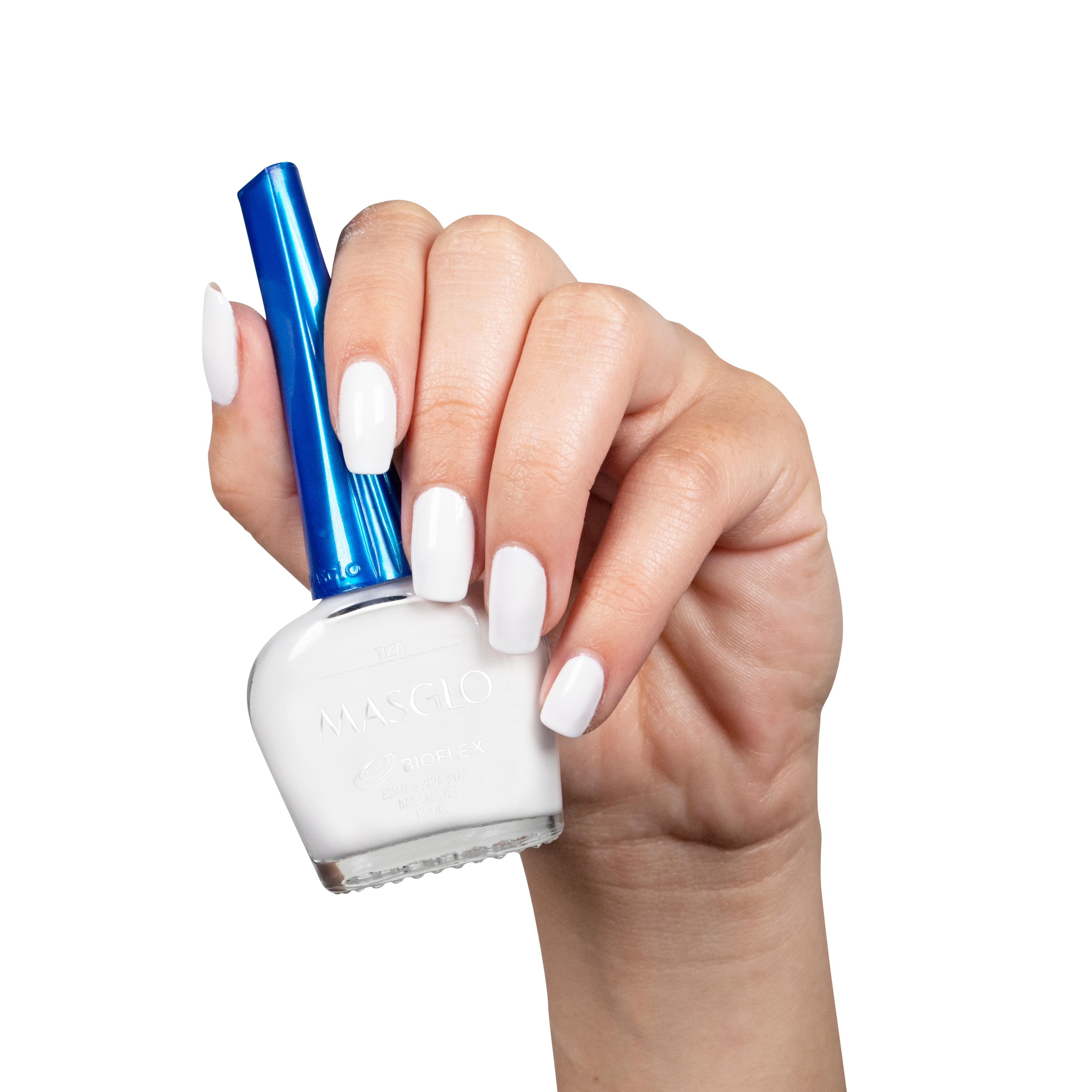 TIZA - ESMALTE TRADICIONAL CREMOSO MASGLO 13,5 ML - GAMA BLANCO