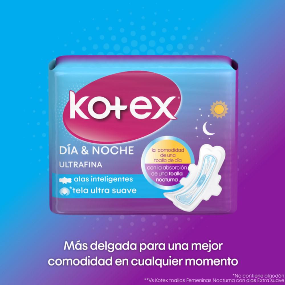Kotex Ultra-thin Day & Night Sanitary Pads (8 pcs)
