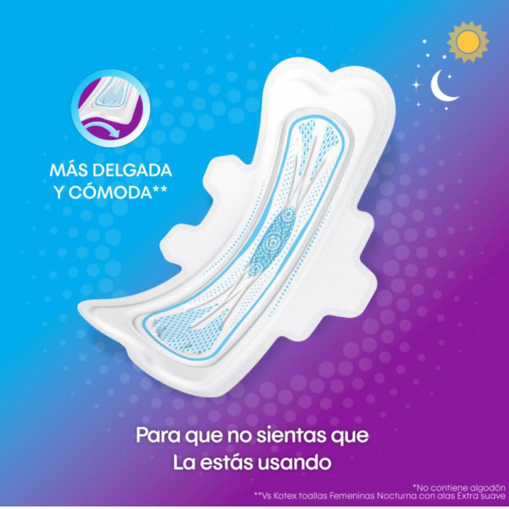 Kotex Ultra-thin Day & Night Sanitary Pads (8 pcs)