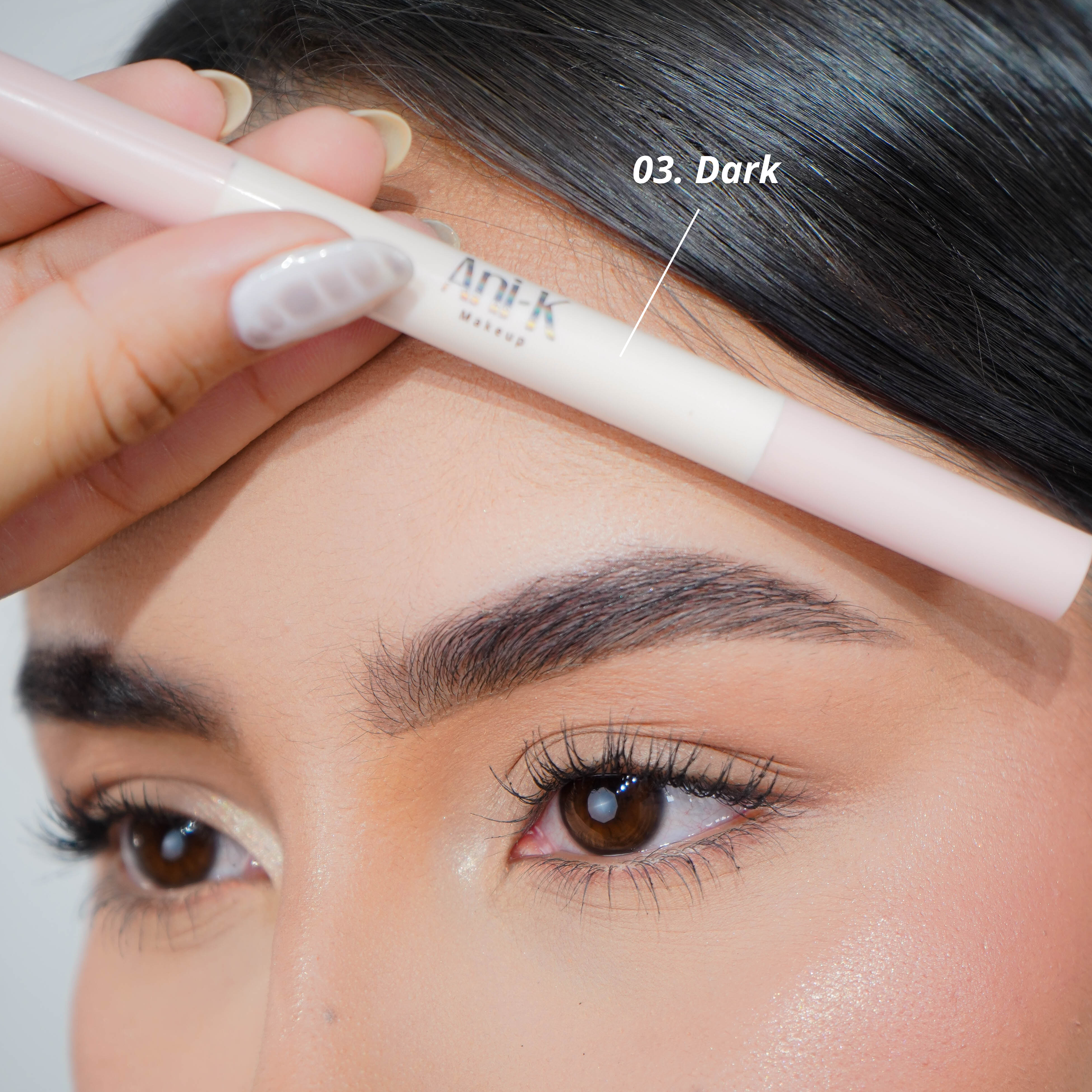 Anik Makeup Lapiz Doble para Cejas 0.3g