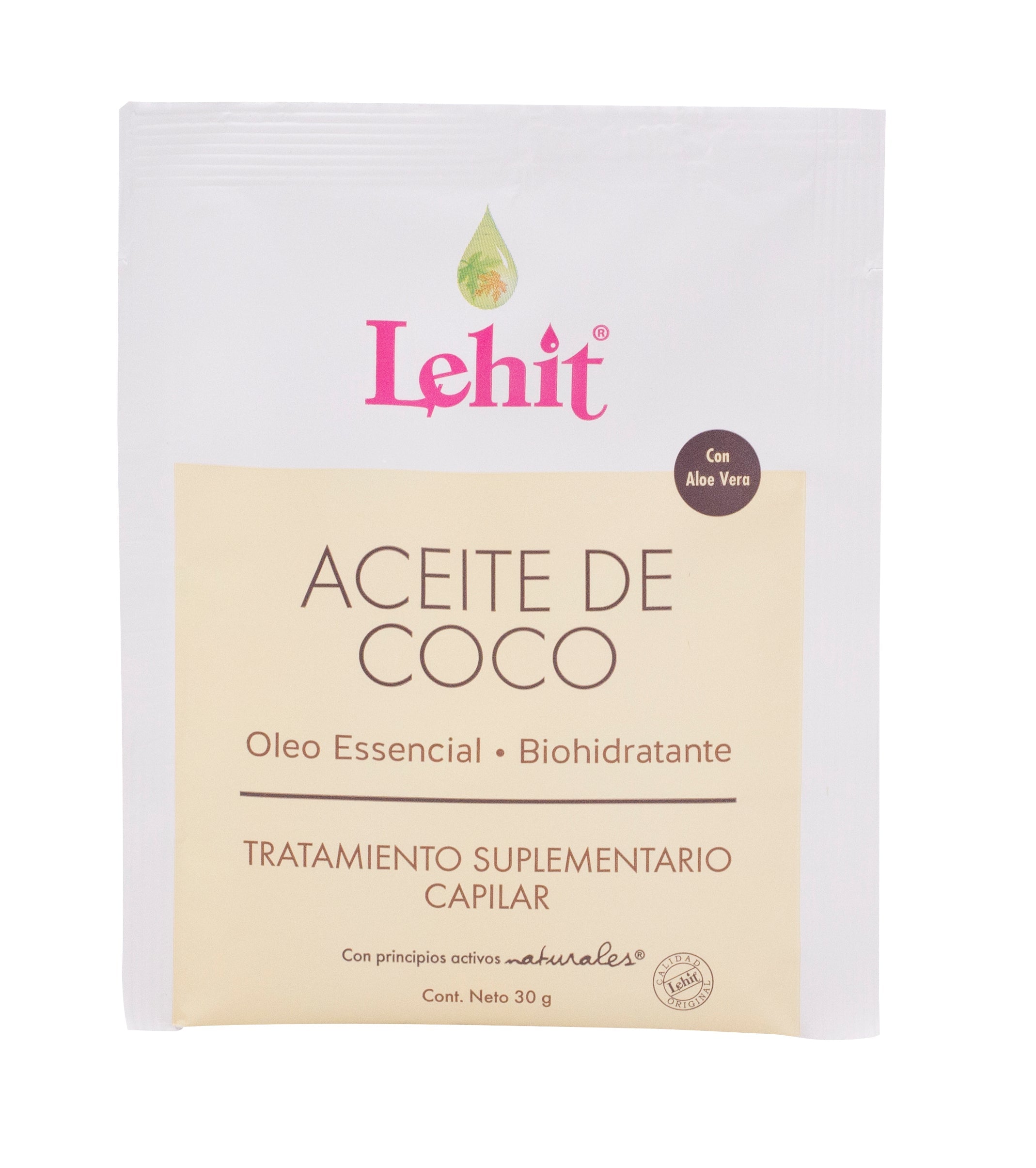 Lehit Tratamiento Aceite de Coco x30gr
