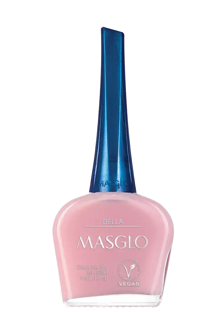 BELLA - ESMALTE TRADICIONAL TRASLUCIDO MASGLO 13,5 ML - GAMA ROSADO