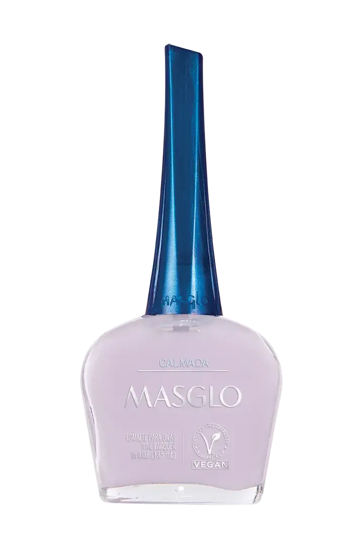 CALMADA - ESMALTE TRADICIONAL TRASLUCIDO MASGLO 13,5 ML - GAMA LILA