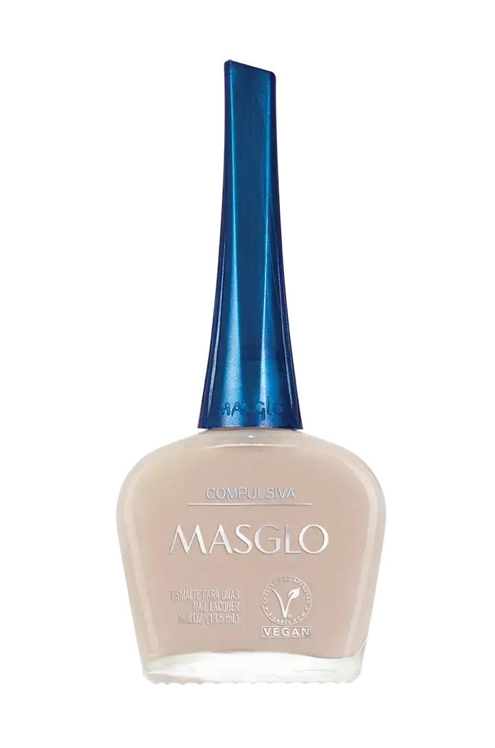 COMPULSIVA - ESMALTE TRADICIONAL CREMOSO MASGLO 13,5 ML - GAMA MARRON