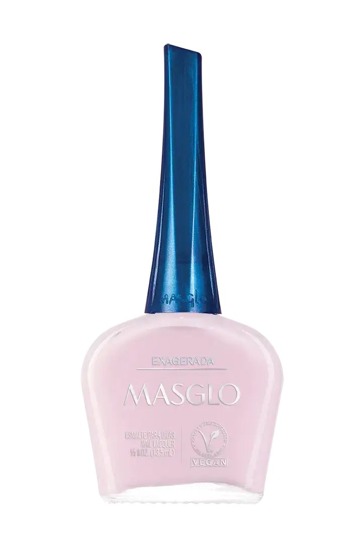 EXAGERADA - ESMALTE TRADICIONAL CREMOSO MASGLO 13,5 ML - GAMA ROSADO