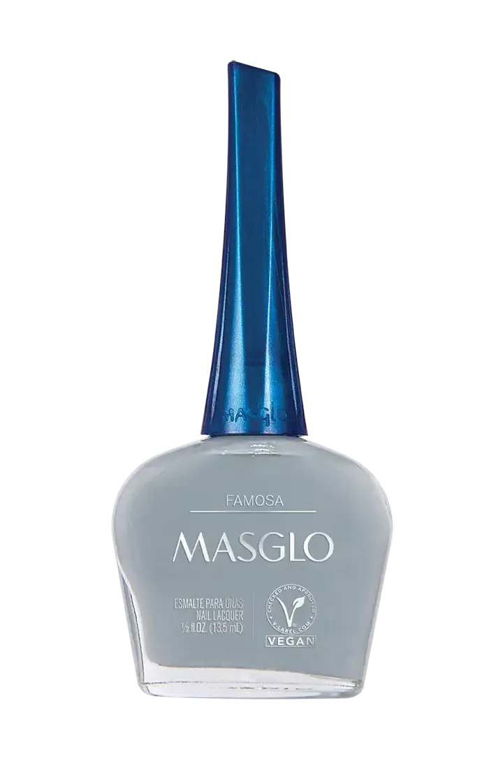 FAMOSA - ESMALTE TRADICIONAL CREMOSO MASGLO 13,5 ML - GAMA GRIS