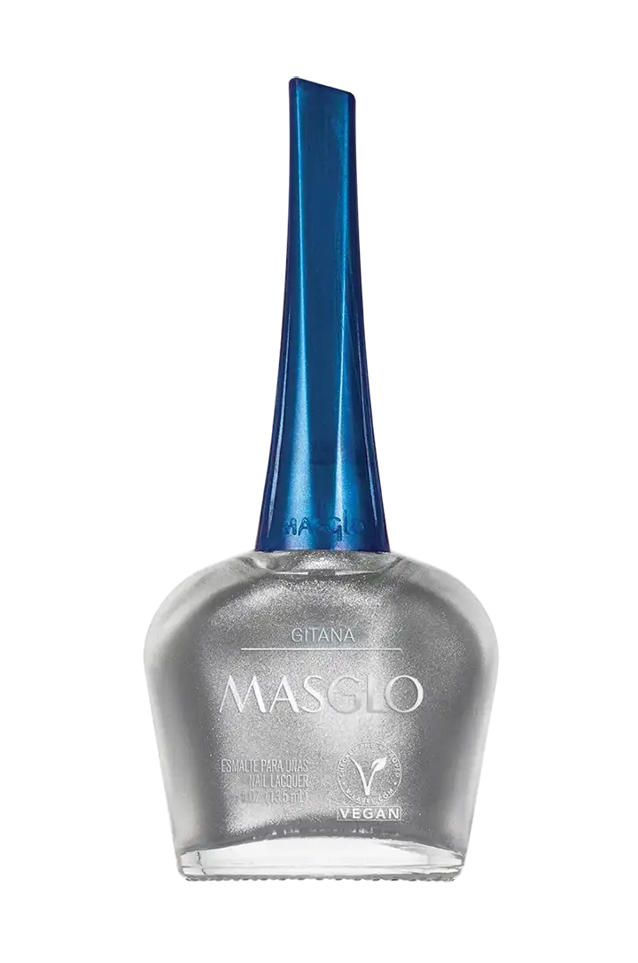 GITANA - ESMALTE TRADICIONAL METALIZADO MASGLO 13,5 ML - GAMA GRIS