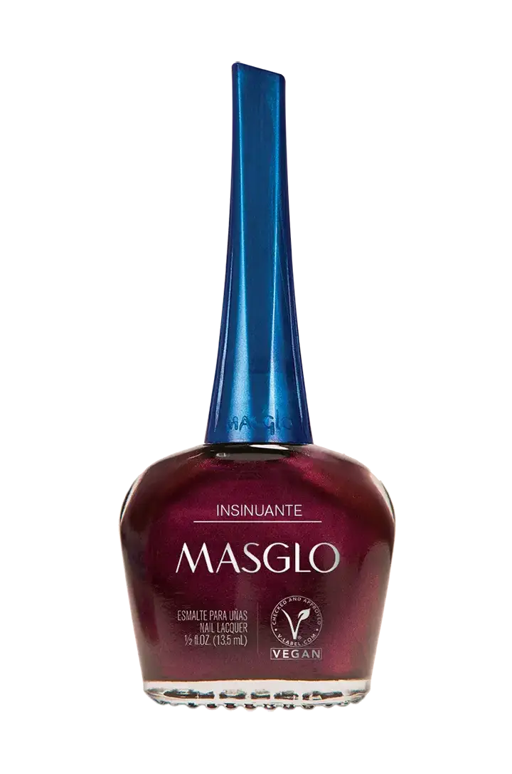 INSINUATING - MASGLO CREAMY TRADITIONAL NAIL POLISH 13.5 ML - RED RANGE
