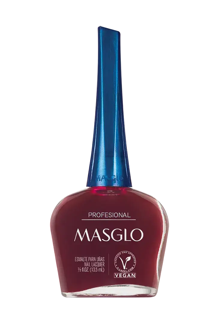 PROFESIONAL - ESMALTE TRADICIONAL CREMOSO MASGLO 13,5 ML - GAMA ROJO