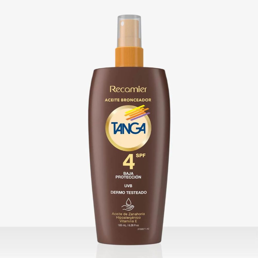 Tanga Aceite Bronceador SPF 4 185ml