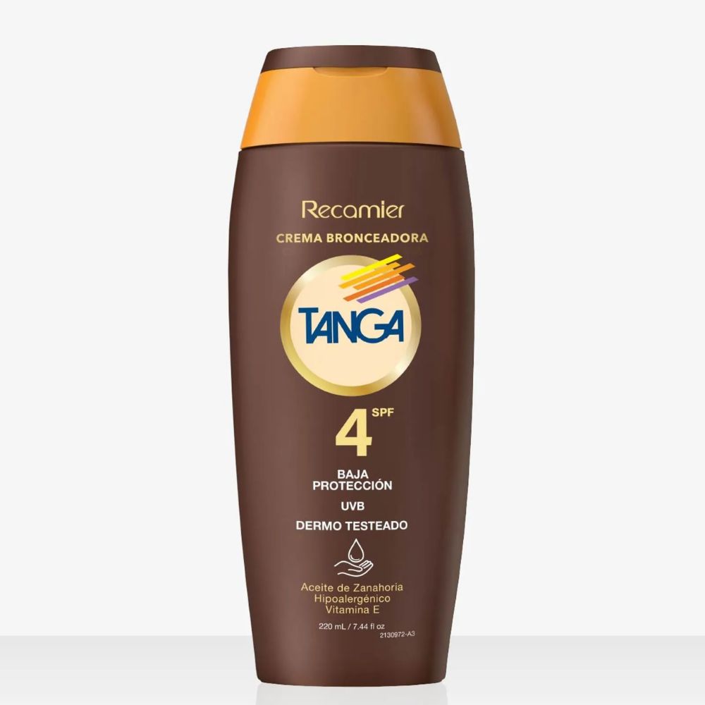 Tanga Crema Bronceadora SPF 4  220ml