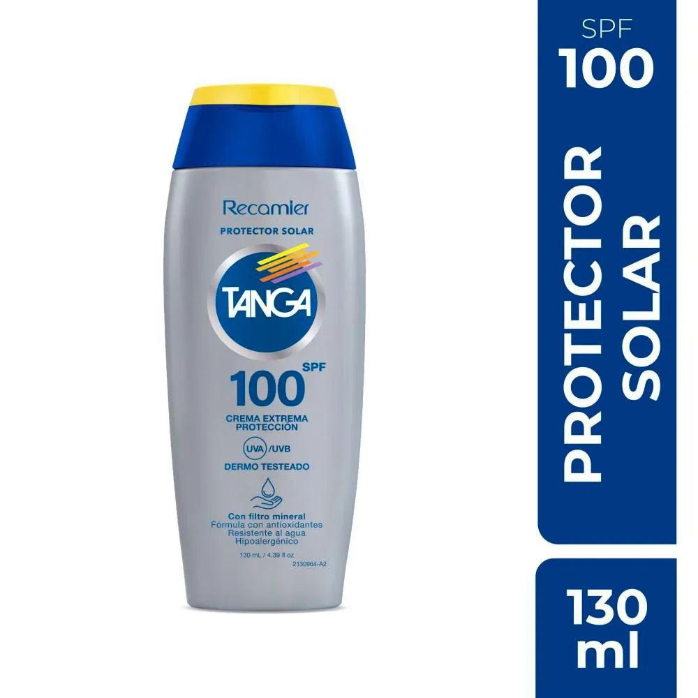 Tanga Bloqueador SPF 100 Crema 130 ml