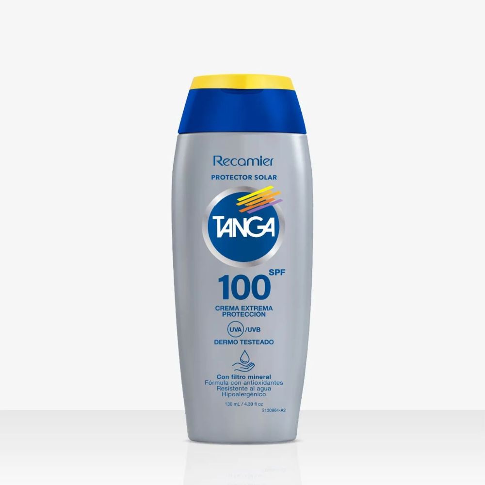 Tanga Bloqueador SPF 100 Crema 130 ml