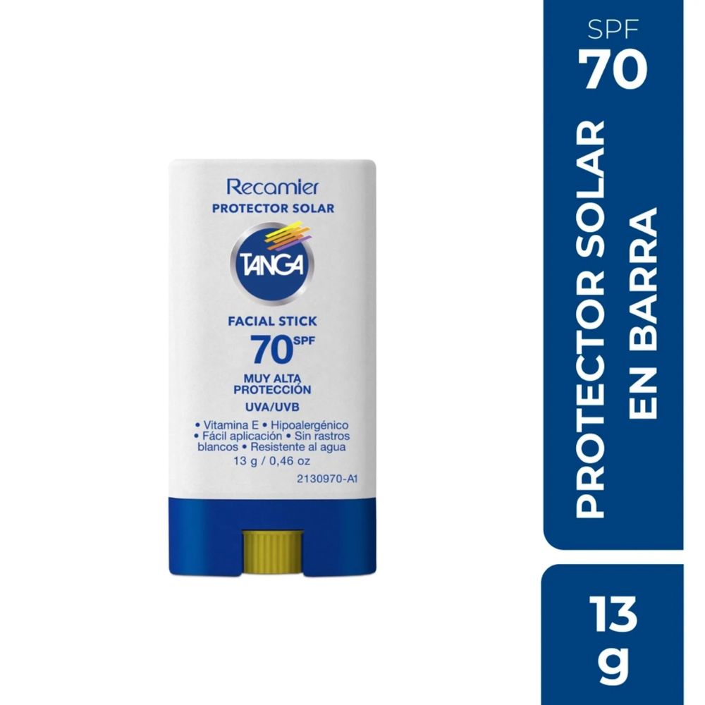 Tanga Bloqueador SPF 70 Barra Facial 13 g