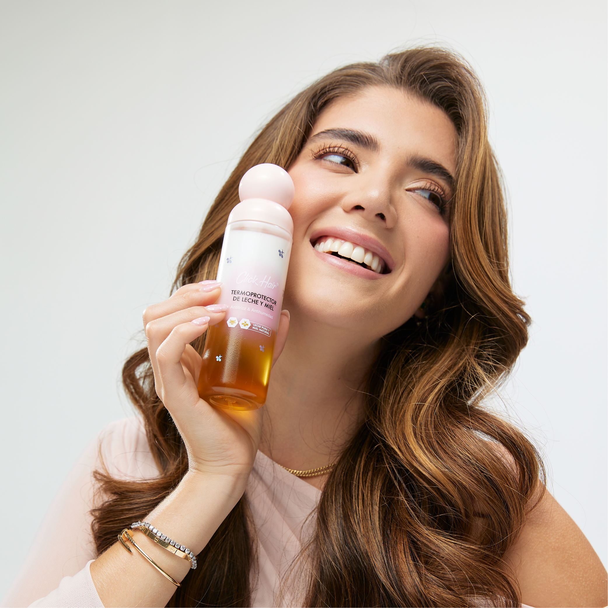 Click Hair Termoprotector Bifasico Leche y Miel 150ml