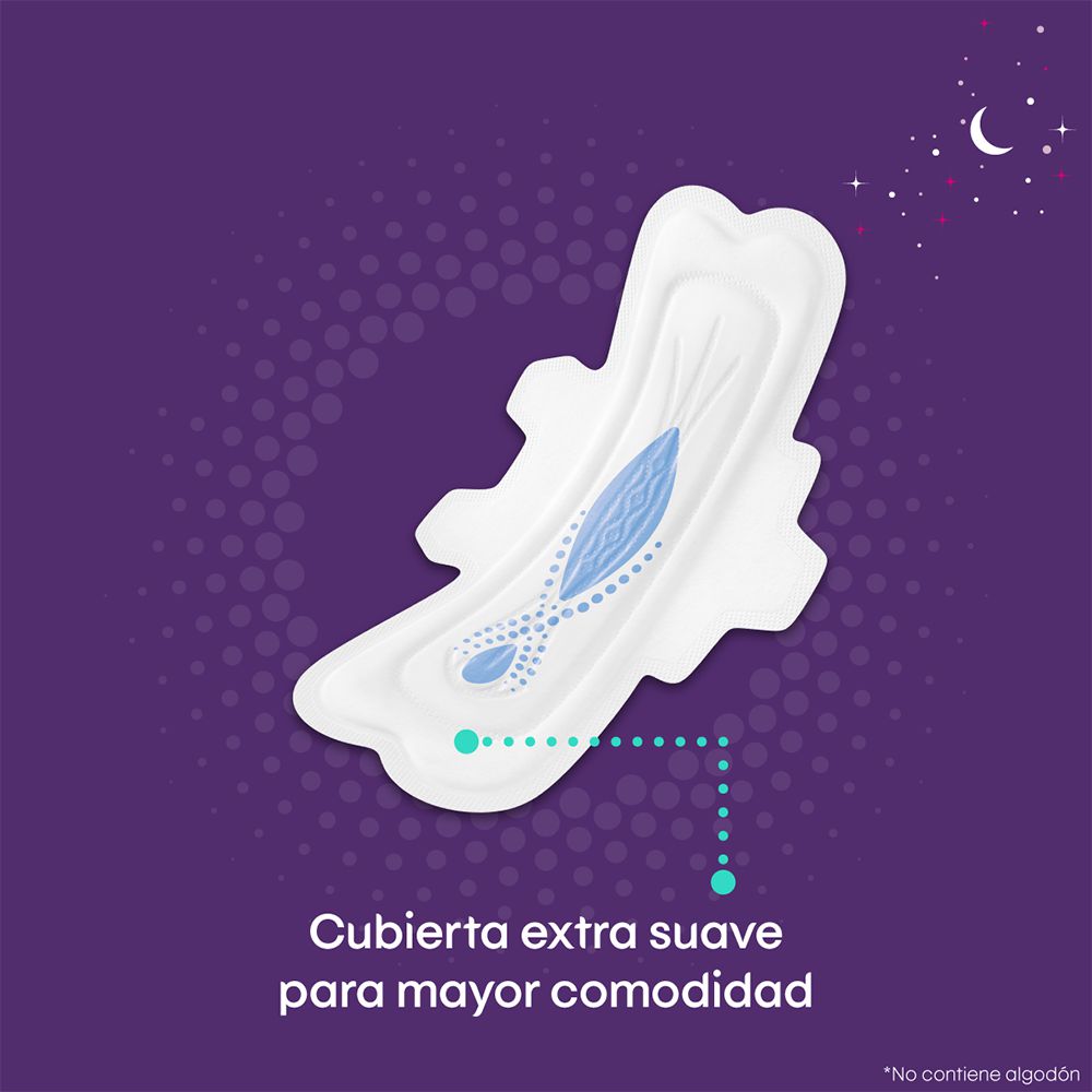 Kotex Toallas higiénicas Nocturna (16 und)