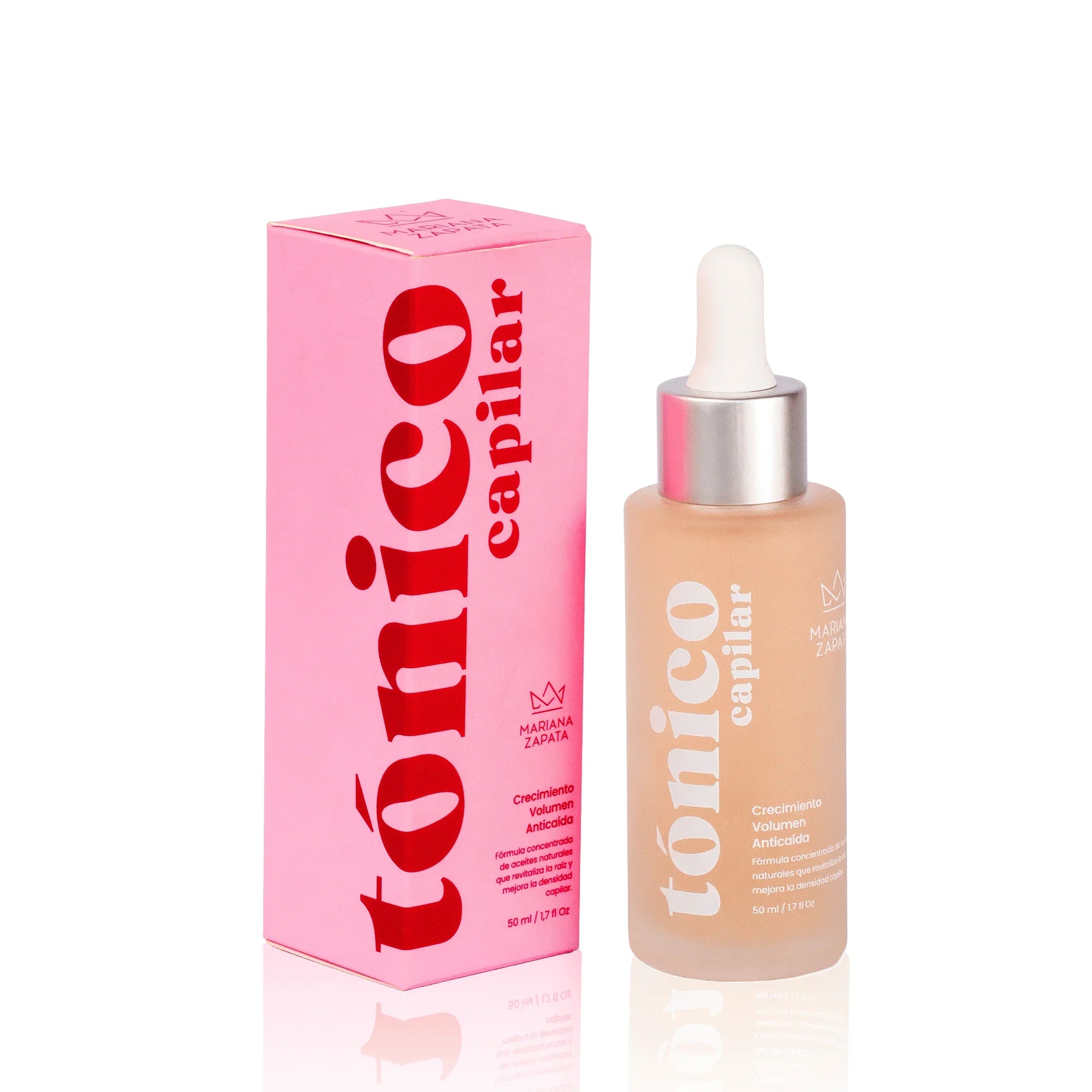 Mariana Zapata Tonico Capilar — Crecimiento, Volumen y Anticaida 50ml