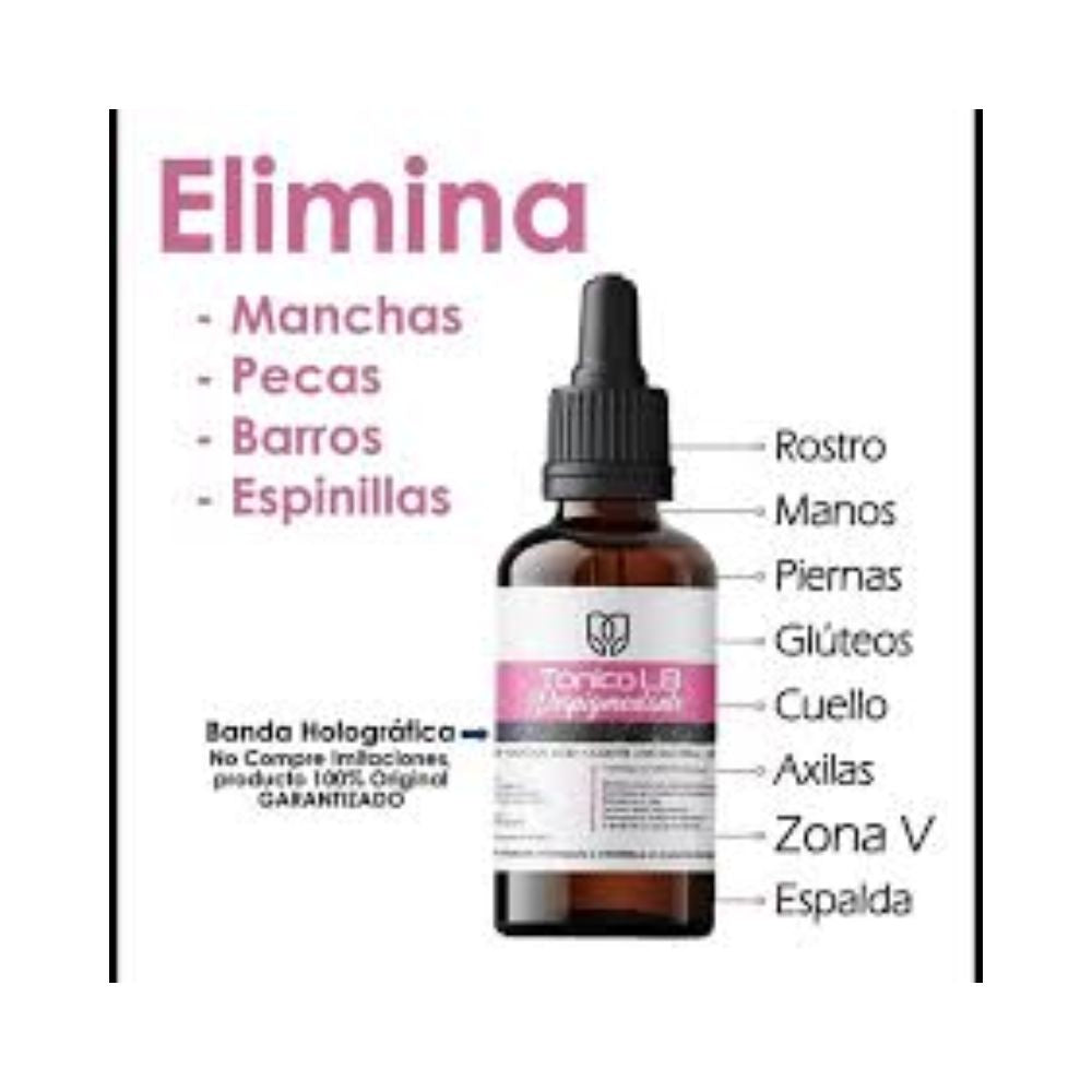 Tonico LB Tonico despigmentante y aclarante facial