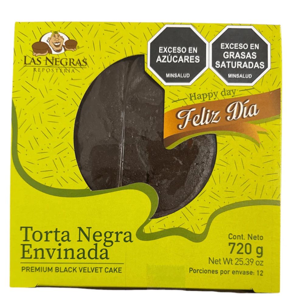 Black Cake Las Negras 100g x 3 units - Snack 