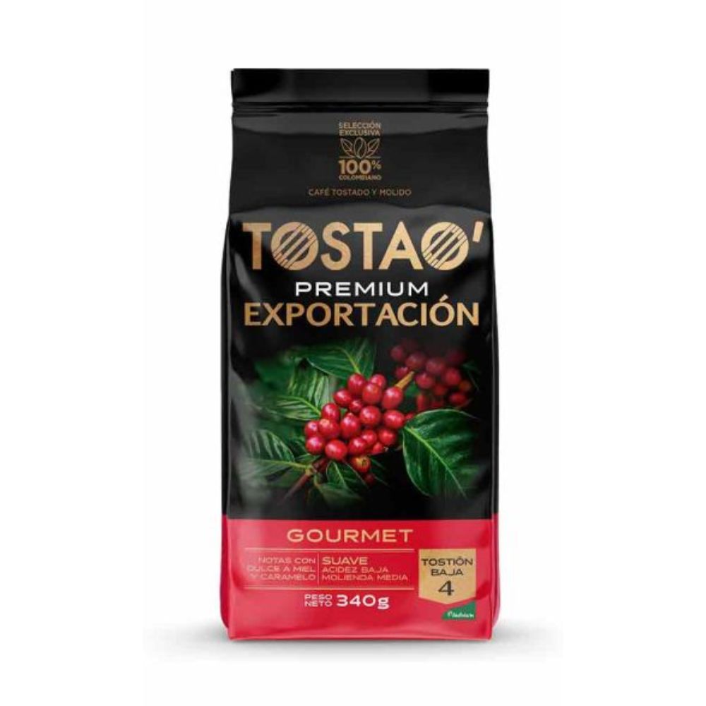 TOSTAO Cafe Premium Exportación Gourmet X 340gr
