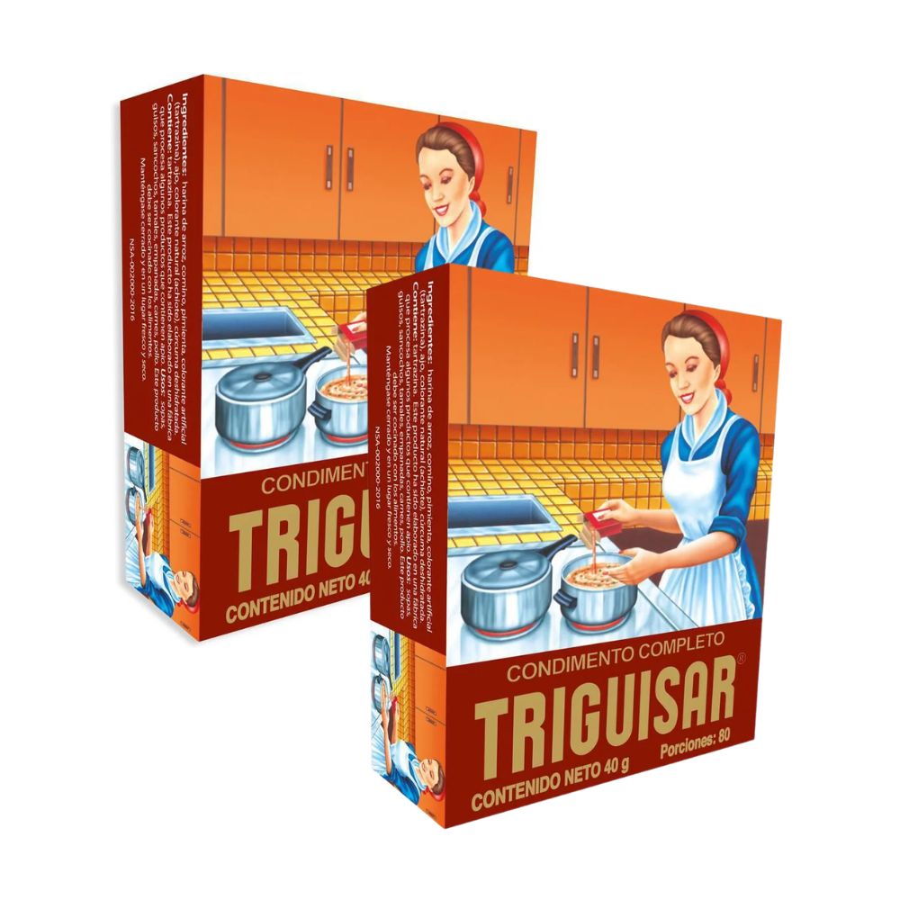 Triguisar Condimento en Polvo para Sazonar 40g (2 pack)