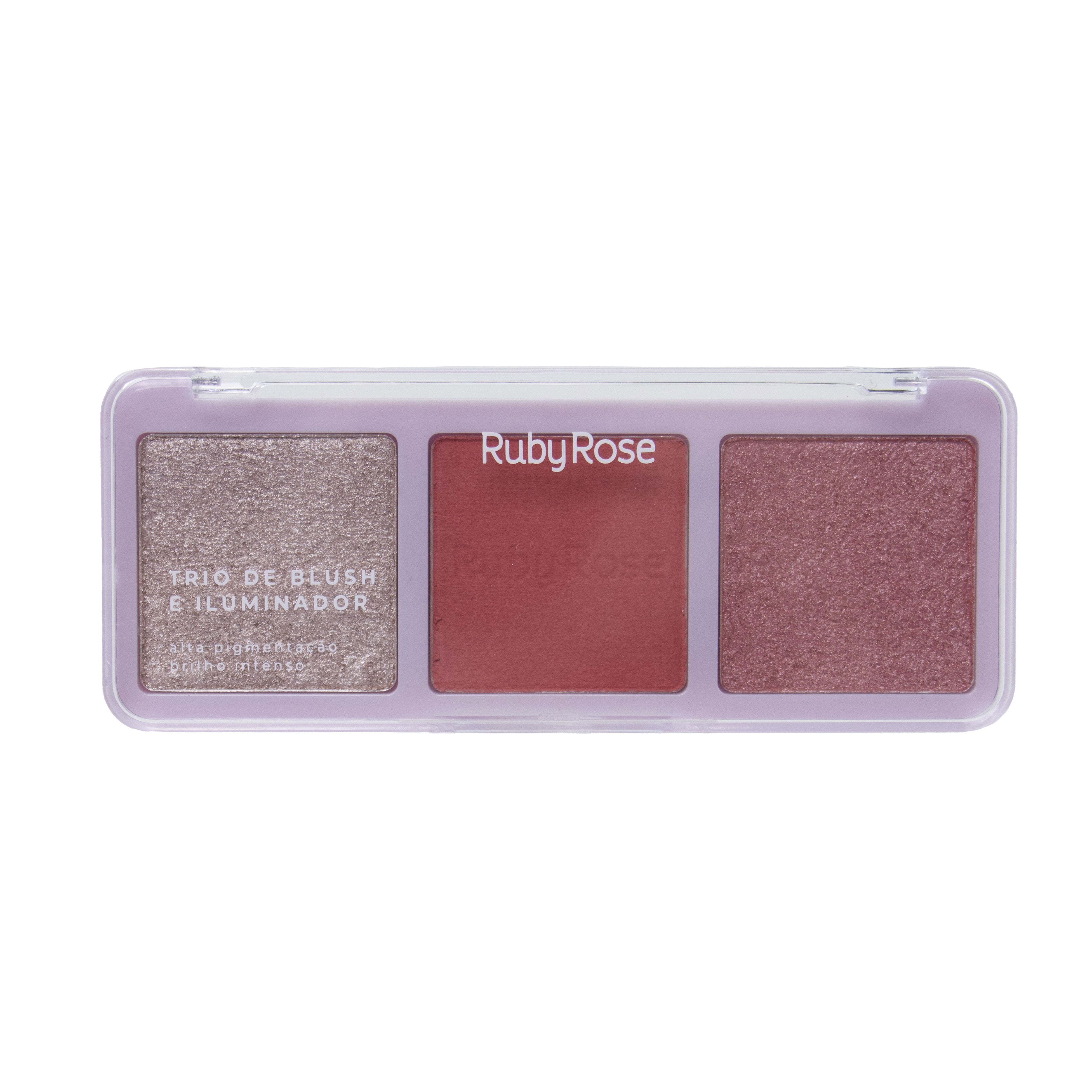 RUBY ROSE BLUSH AND HIGHLIGHTER TRIO