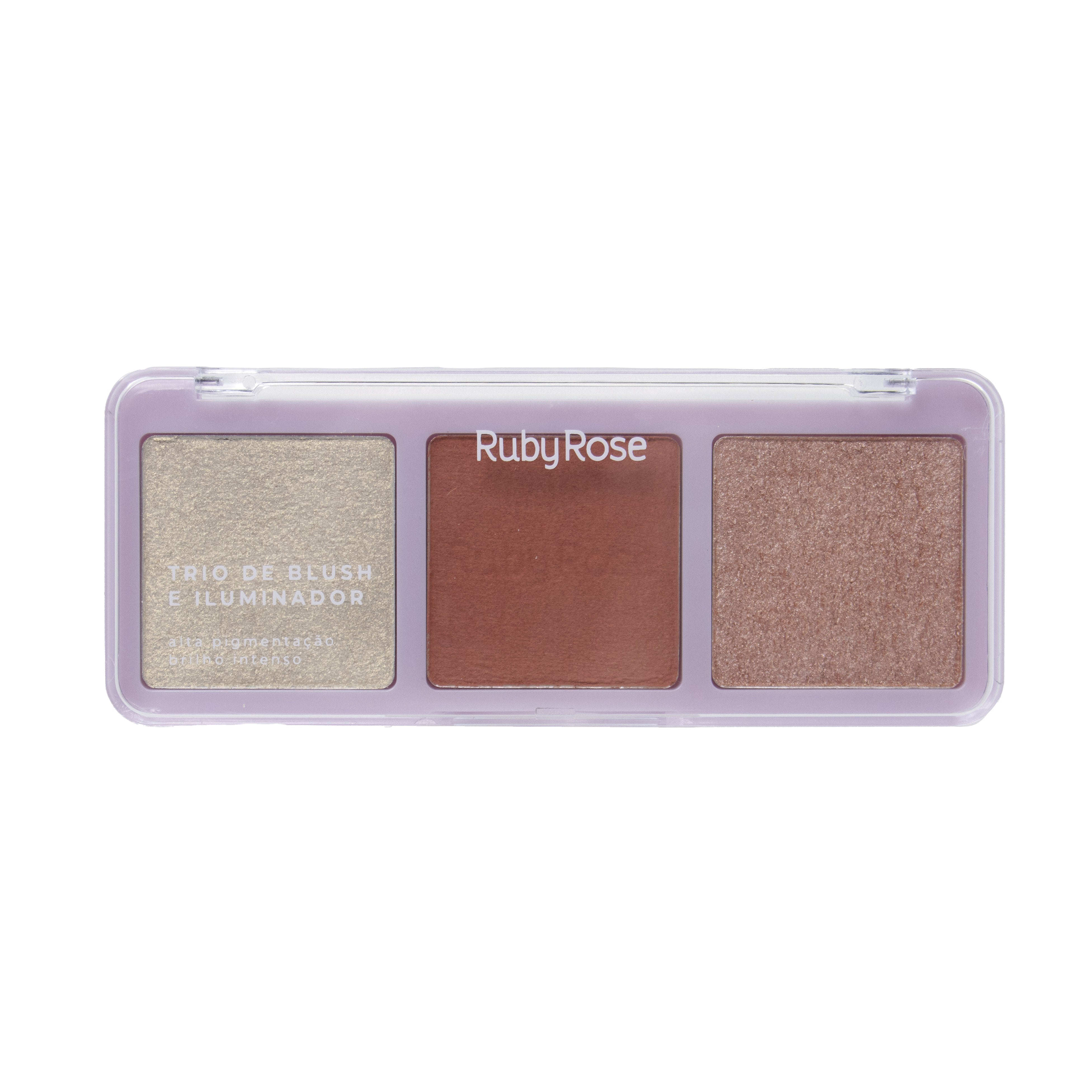 RUBY ROSE BLUSH AND HIGHLIGHTER TRIO