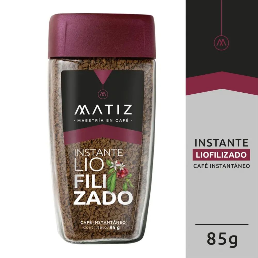 Matiz cafe liofilizado premiun x85gr