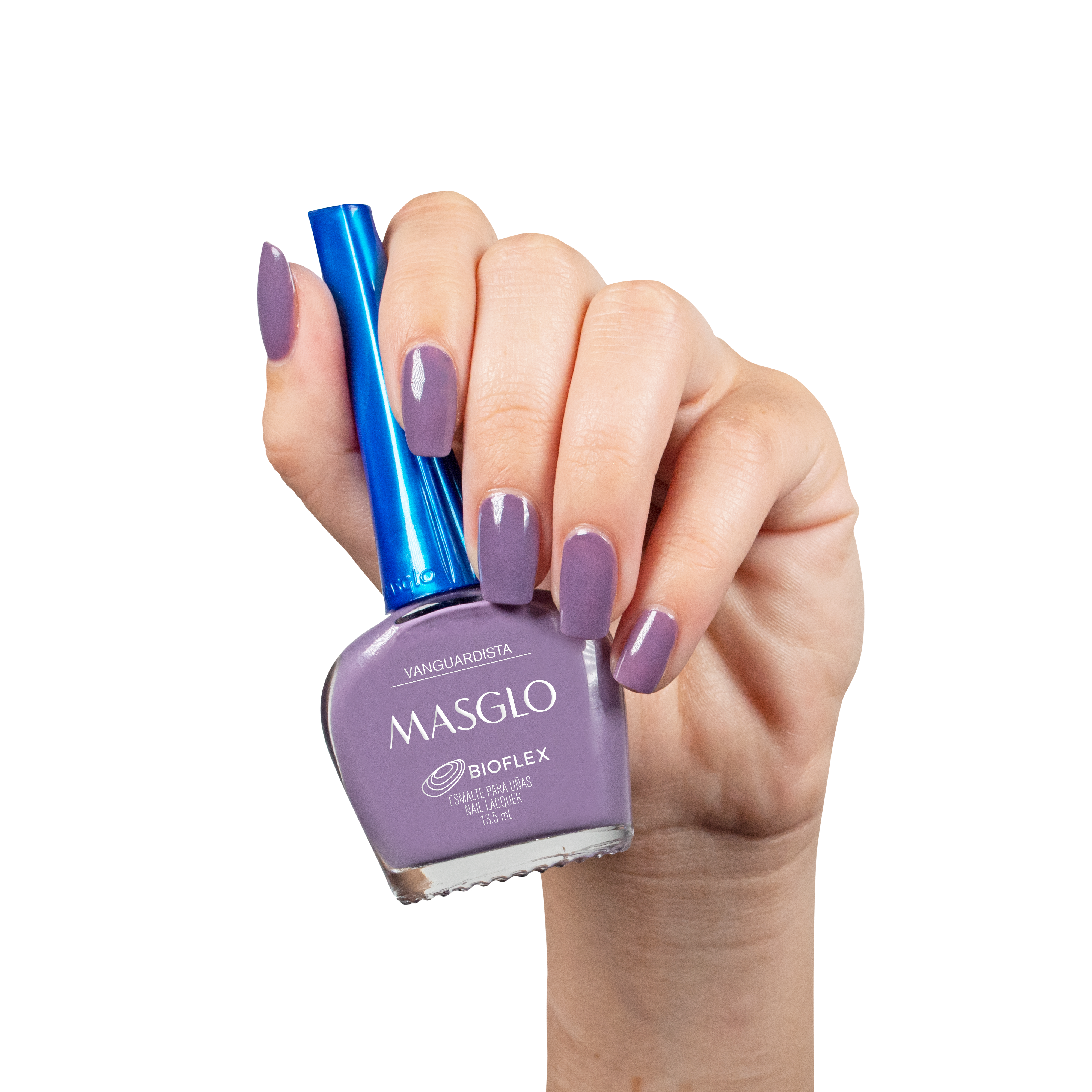 VANGUARDISTA - ESMALTE TRADICIONAL CREMOSO MASGLO 13,5 ML - GAMA MORADO