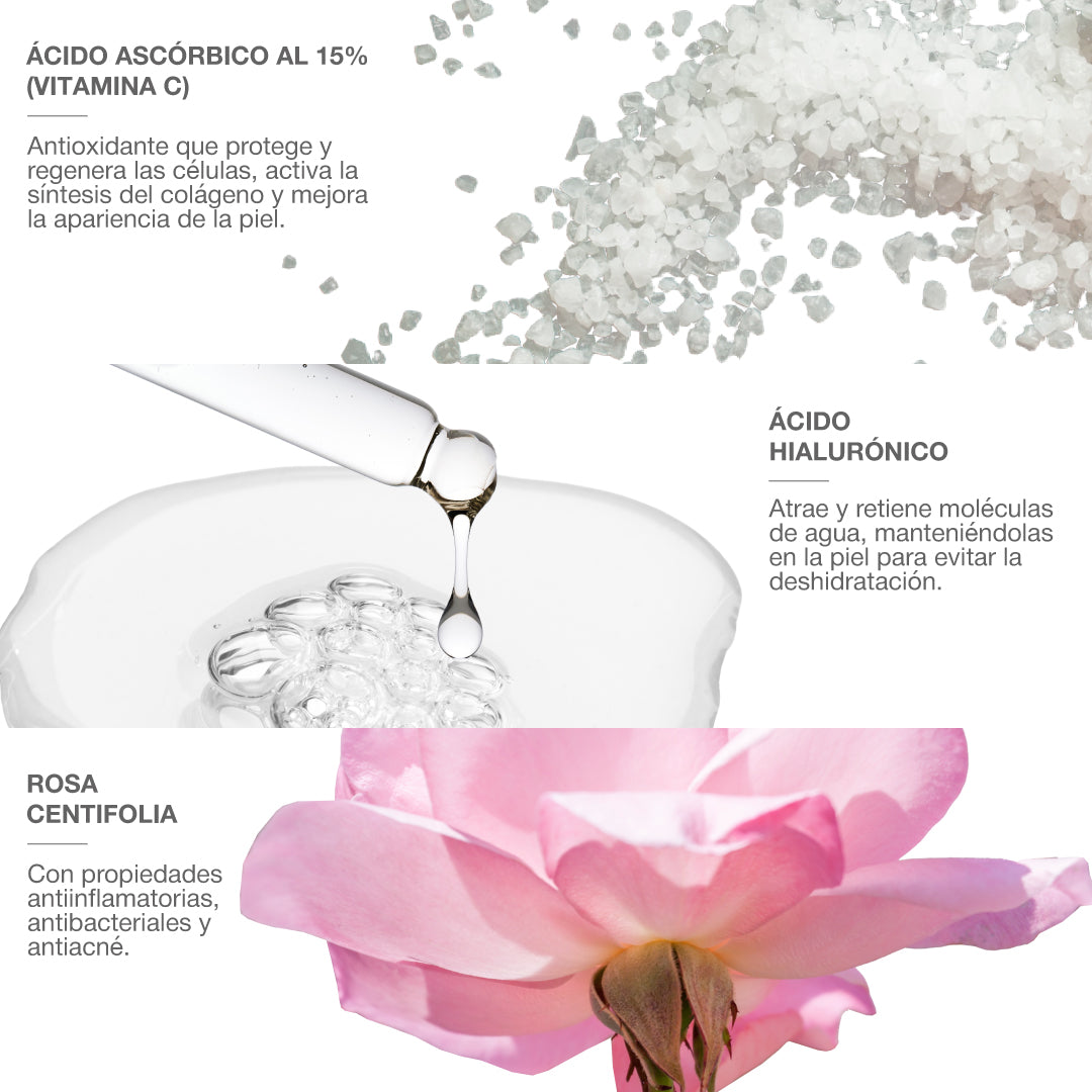 VIBES SERUM VITAMINA C DESPIGMENTANTE PARA MANCHAS Y TONO UNIFORME