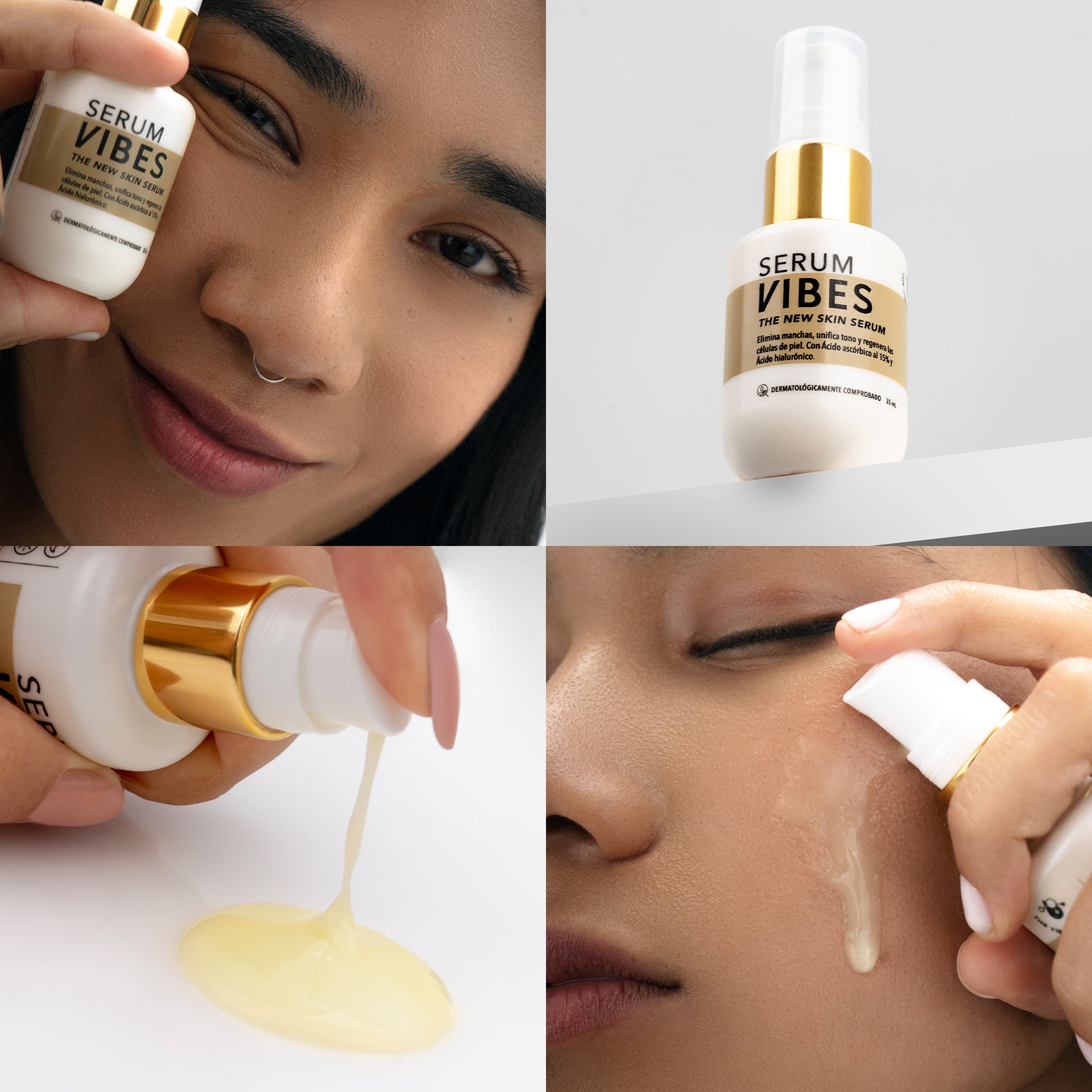 VIBES SERUM VITAMINA C DESPIGMENTANTE PARA MANCHAS Y TONO UNIFORME