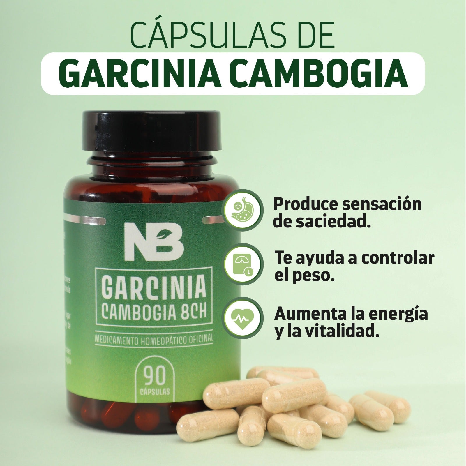 MAGIC HAIR CAPSULAS GARCINIA CAMBOGIA (90 Capsulas)