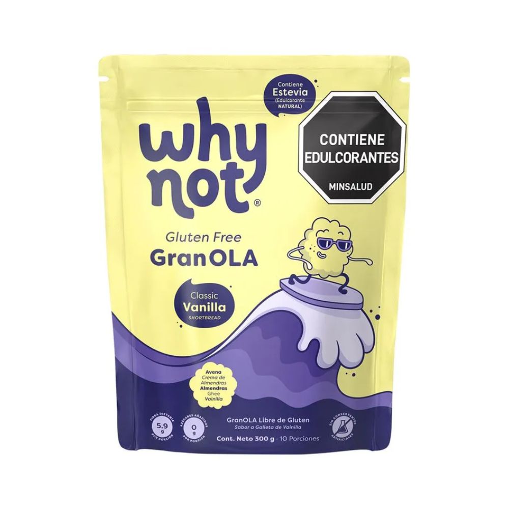 Orange Vanilla Shortbread Granola Why Not X 300G (1 pack)