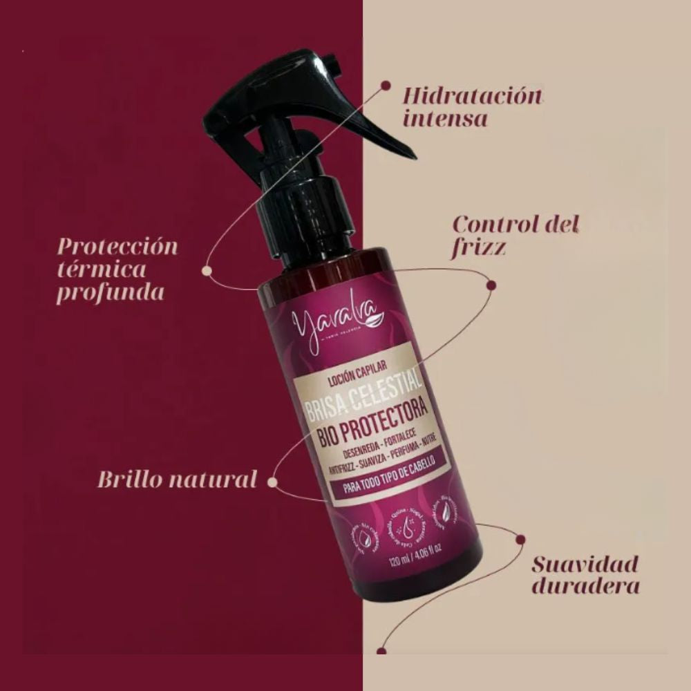 Yavalva Locion Bio Termoprotector capilar Brisa Celestial x120 ml