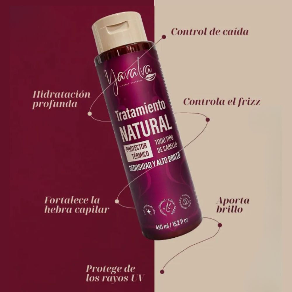Yavalva Tratamiento Natural Capilar x 450 ml