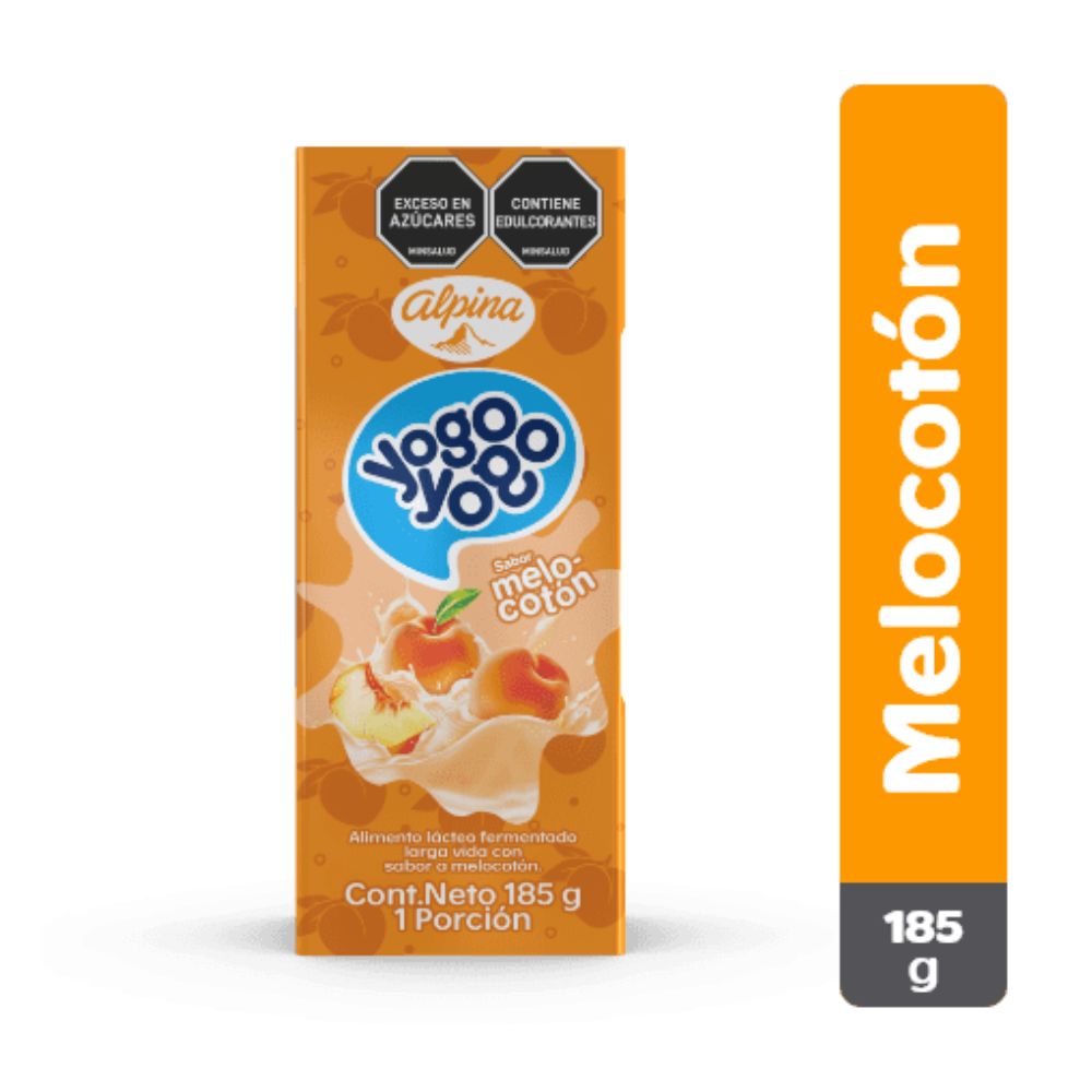 Yogo Yogo Yogurt de Fresa en Caja x 185ml (1 unid)