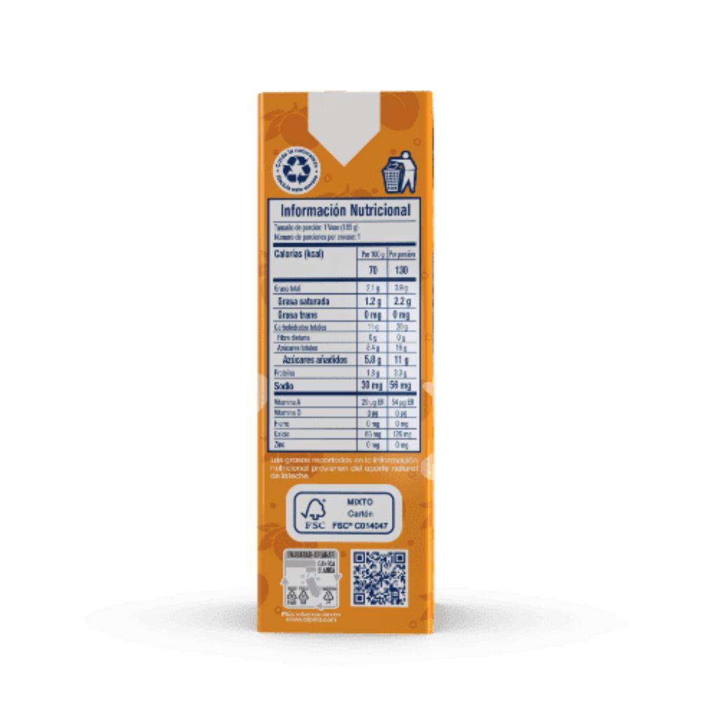Yogo Yogo Yogurt de Fresa en Caja x 185ml (1 unid)