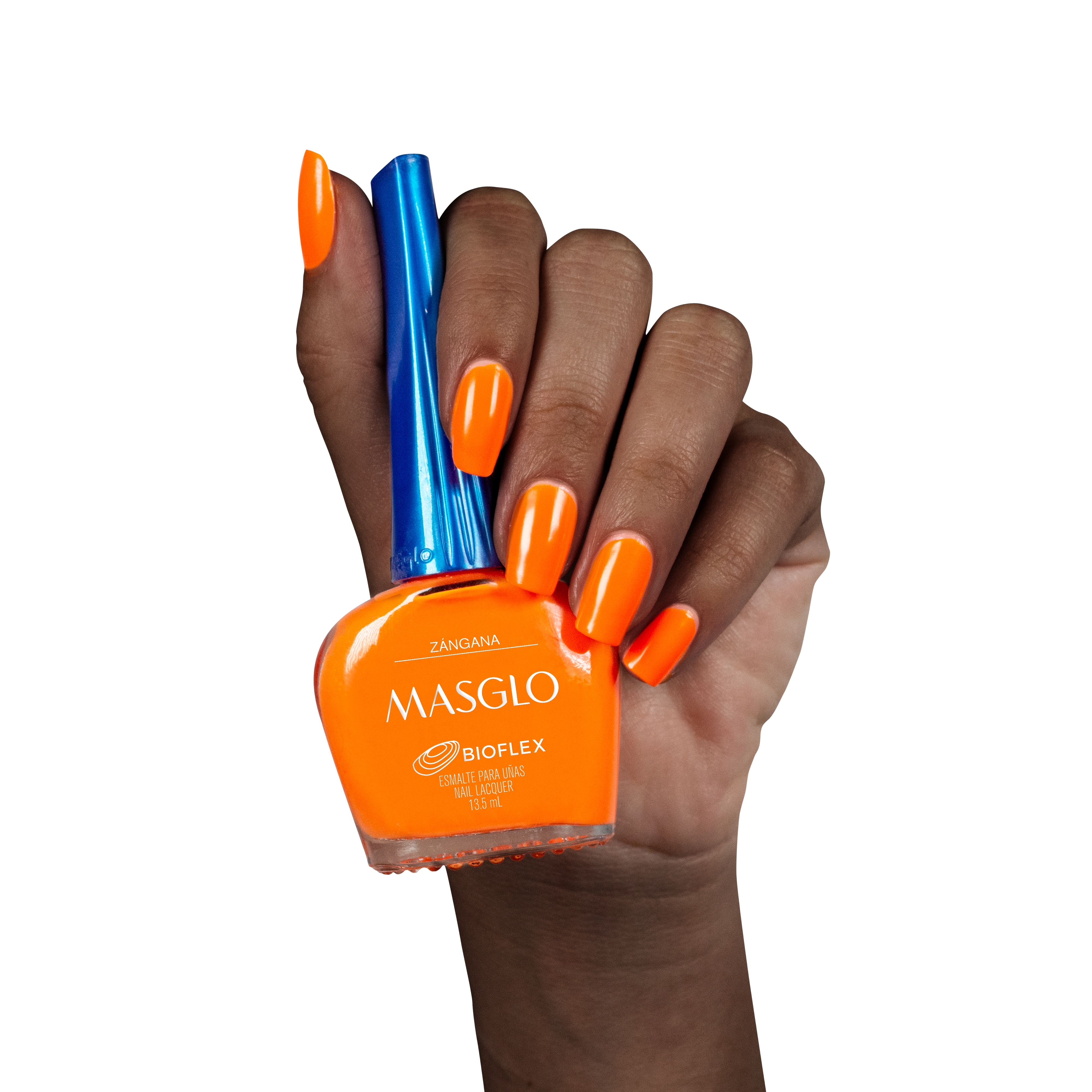 ZANGANA - ESMALTE TRADICIONAL CREMOSO MASGLO 13,5 ML - GAMA NARANJA