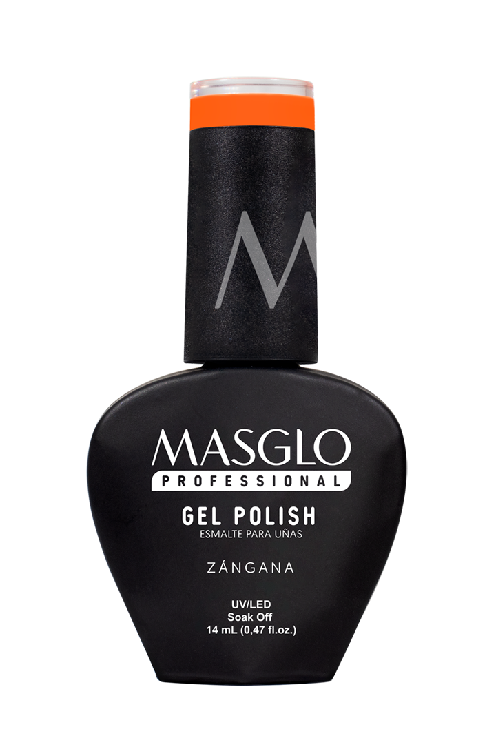 ZANGANA - MASGLO PROFESSIONAL SEMI-PERMANENT GEL POLISH 14 ML CREAMY - ORANGE RANGE